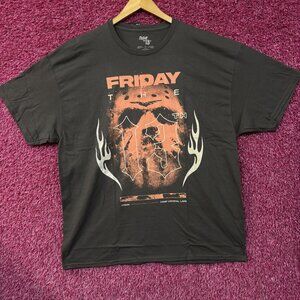 Friday the 13th Jason Voorhees Camp Crystal Lake Graphic T-Shirt 2XL